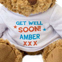 Get Well Soon Personalised Bear