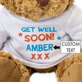 Get Well Soon Personalised Bear