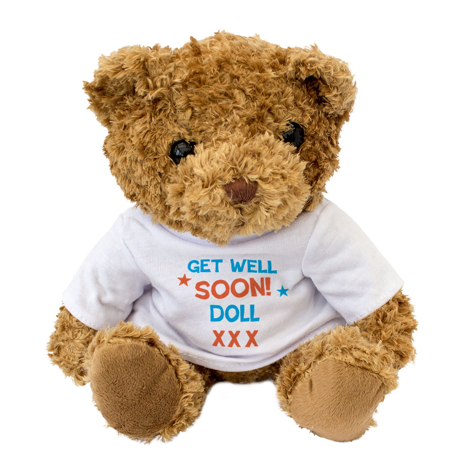 Get Well Soon Doll - Teddy Bear