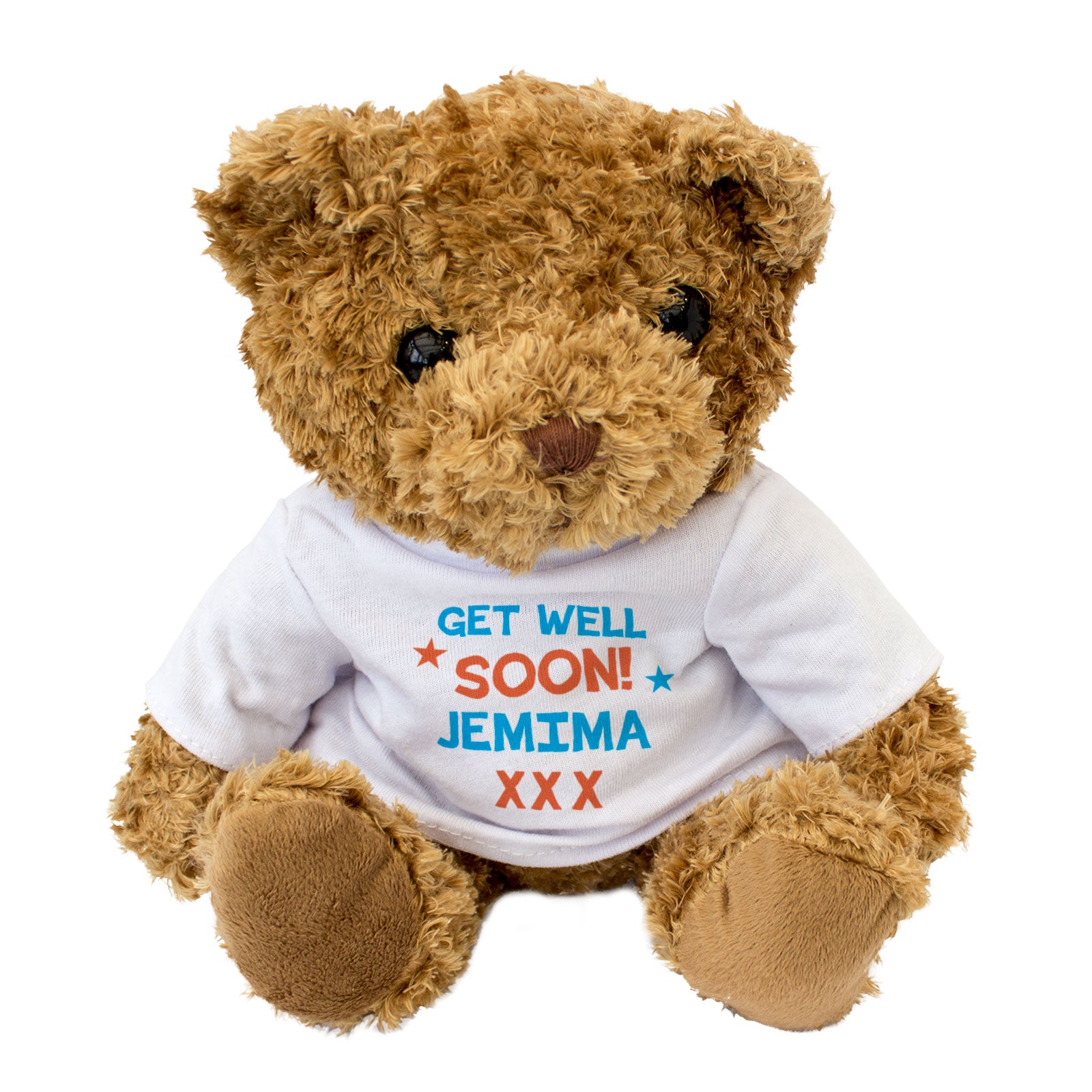 Get Well Soon Jemima - Teddy Bear