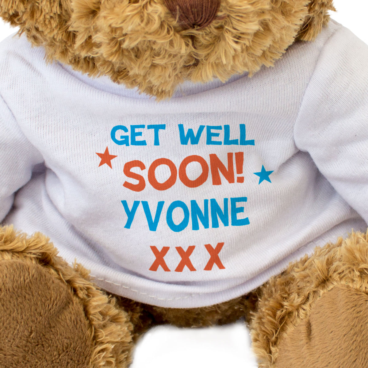 Get Well Soon Yvonne - Teddy Bear