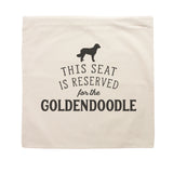 Reserved for the Goldendoodle Cushion Cover