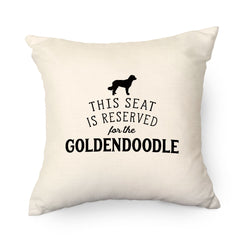 Reserved for the Goldendoodle Cushion