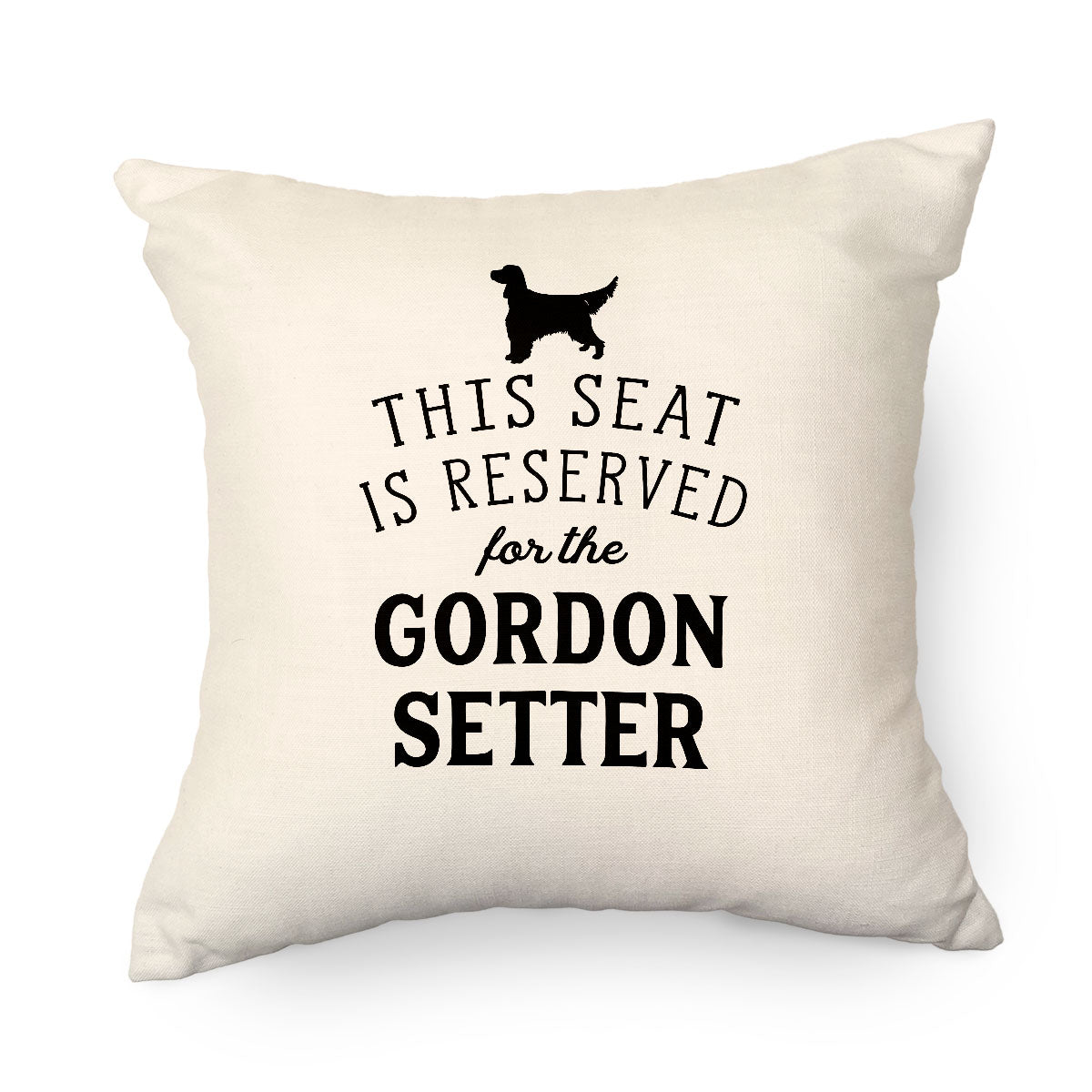 Reserved for the Gordon Setter Cushion