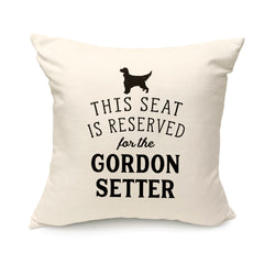 Reserved for the Gordon Setter Cushion