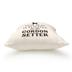 Reserved for the Gordon Setter Cushion