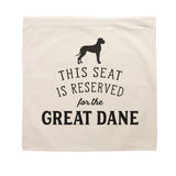 Reserved for the Great Dane Cushion Cover