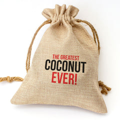 THE GREATEST COCONUT EVER - Toasted Coconut Bowl Candle – Soy Wax - Gift Present