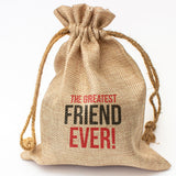 Greatest Friend Ever - Toasted Coconut Bowl Candle – Soy Wax - Gift Present