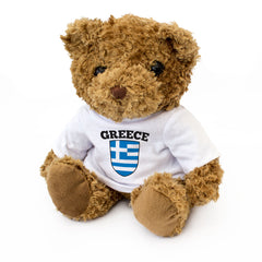 Greece Flag - Teddy Bear - Gift Present