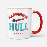 Happiness Begins In Hull - Mug