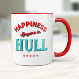 Happiness Begins In Hull - Mug