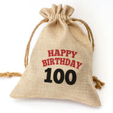 HAPPY BIRTHDAY 100 - Toasted Coconut Bowl Candle – Soy Wax - Gift Present