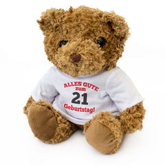 Alles Gute Zum 21 Geburtstag - Teddy Bear - Gift Present