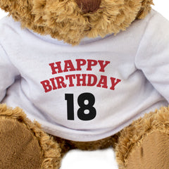 Happy Birthday Bear Custom Age