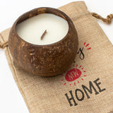 HAPPY NEW HOME - Toasted Coconut Bowl Candle – Soy Wax - Gift Present