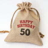 Happy Birthday 50 - Toasted Coconut Bowl Candle – Soy Wax - Gift Present