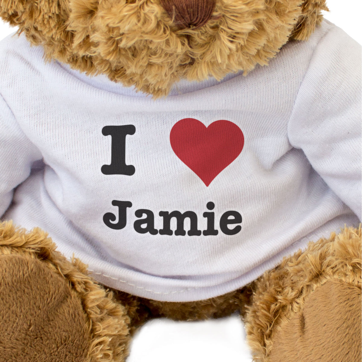 I Love Jamie - Teddy Bear