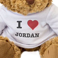 I Love Jordan - Teddy Bear