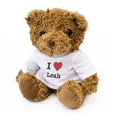 I Love Leah - Teddy Bear