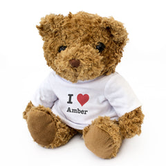 I Love Amber - Teddy Bear