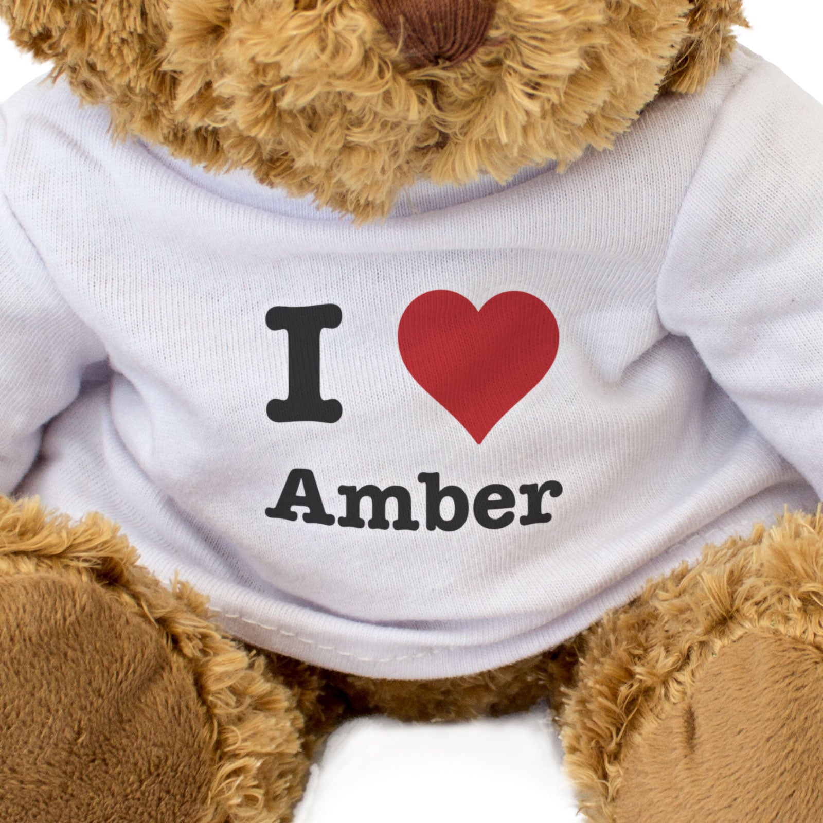 I Love Amber - Teddy Bear