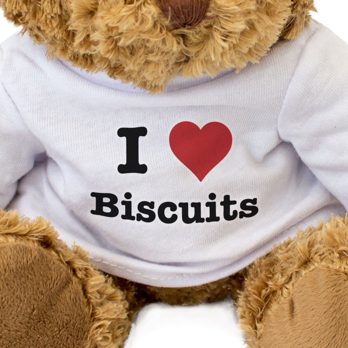 I Love Biscuits - Teddy Bear