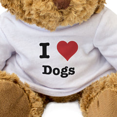 I Love Dogs - Teddy Bear