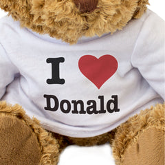 I Love Donald - Teddy Bear