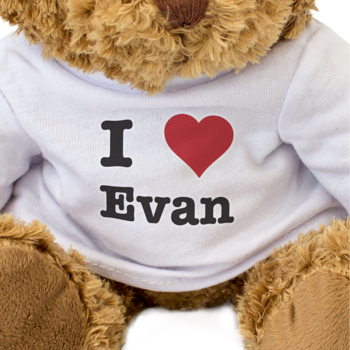 I Love Evan - Teddy Bear