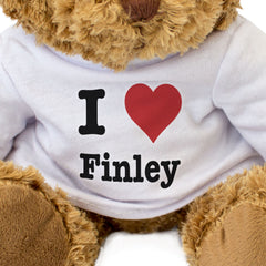 I Love Finley - Teddy Bear