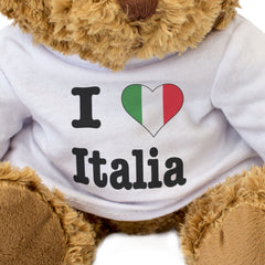 I Love Italia Flag - Teddy Bear - Gift Present