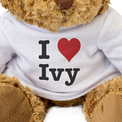 I Love Ivy - Teddy Bear