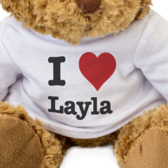 I Love Layla - Teddy Bear