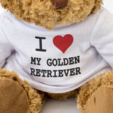 I Love My Golden Retriever - Teddy Bear