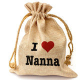 I LOVE NANNA - Toasted Coconut Bowl Candle – Soy Wax - Gift Present