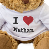 I Love Nathan - Teddy Bear