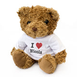I Love Nicola - Teddy Bear