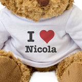 I Love Nicola - Teddy Bear