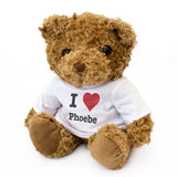 I Love Phoebe - Teddy Bear