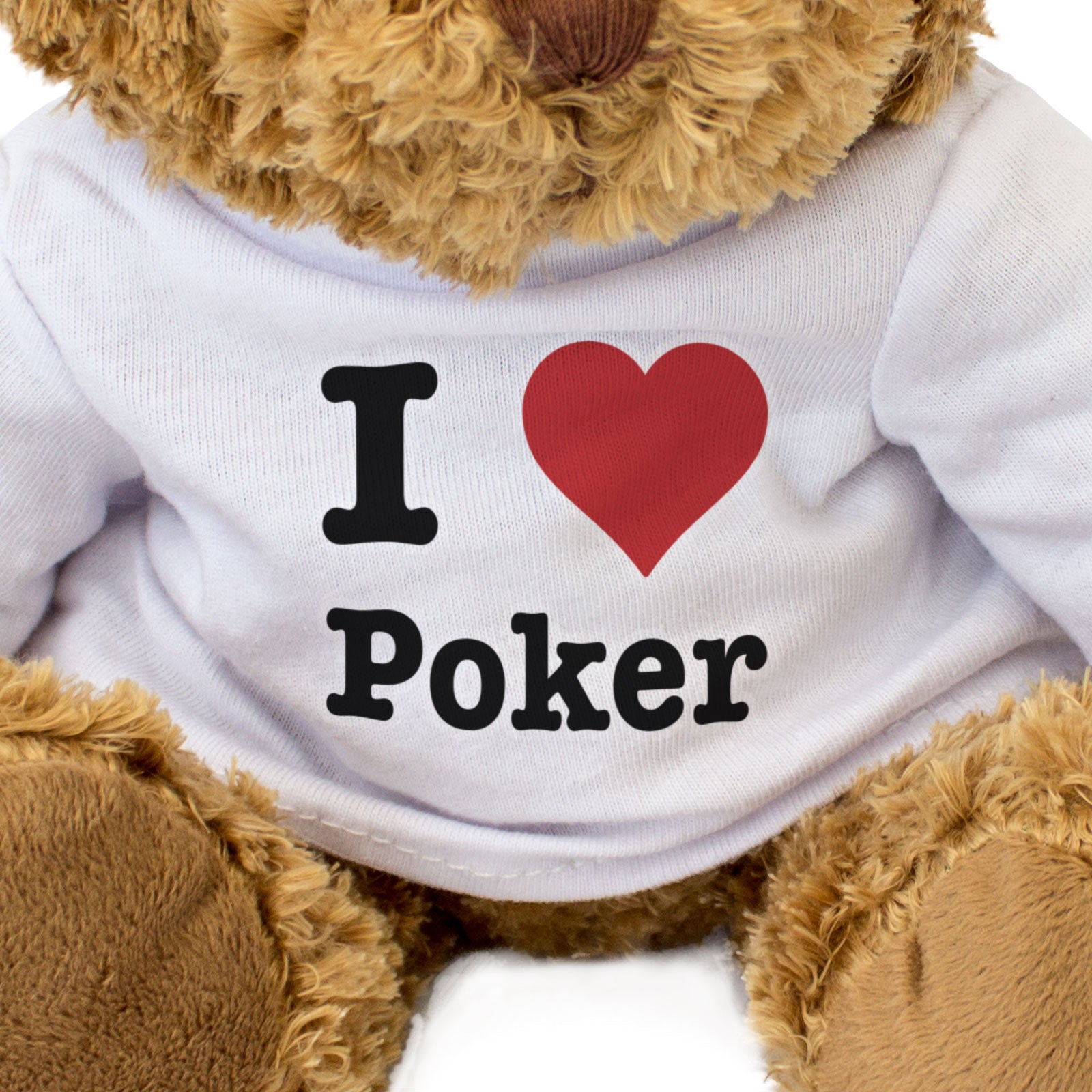 I Love Poker - Teddy Bear