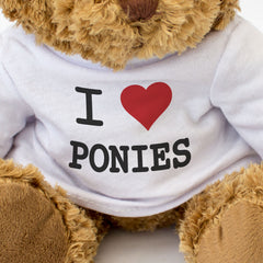 I Love Ponies - Teddy Bear