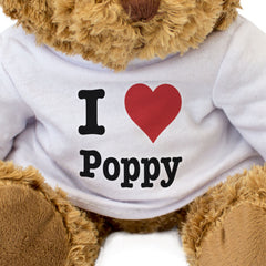 I Love Poppy - Teddy Bear