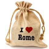 I Love Rome - Toasted Coconut Bowl Candle – Soy Wax - Gift Present
