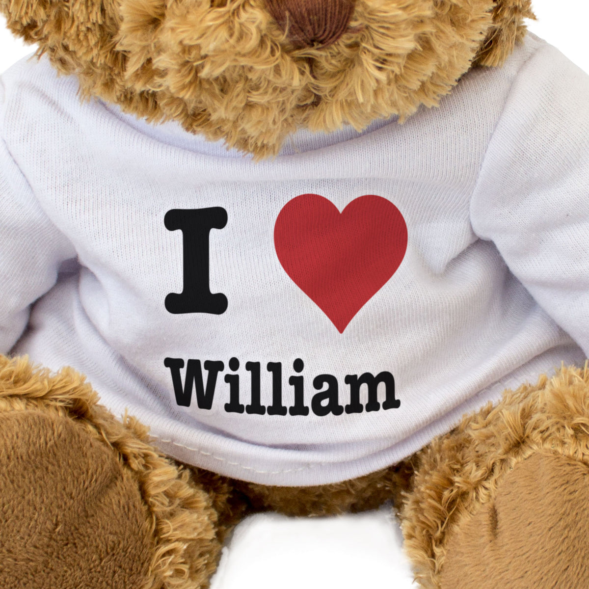 I Love William - Teddy Bear