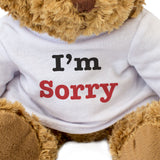 I'm Sorry Teddy Bear Apology Gift