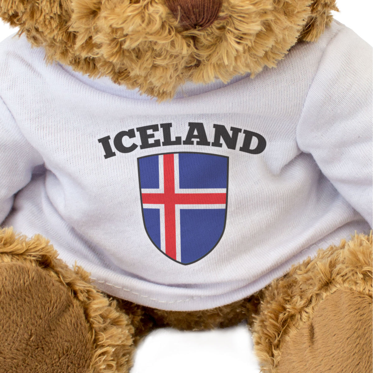 Iceland Flag - Teddy Bear - Gift Present