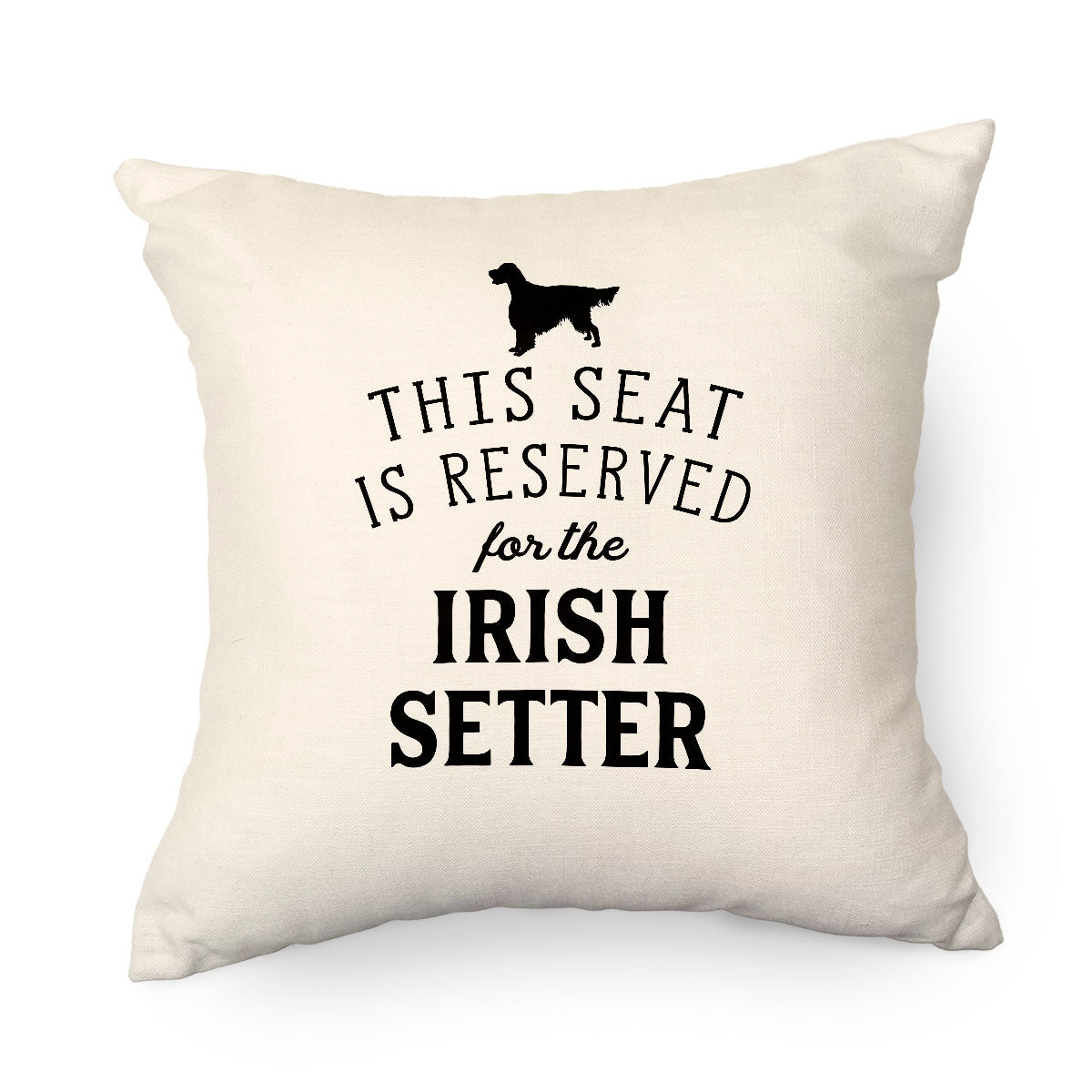 Reserved for the Irish Setter Cushion