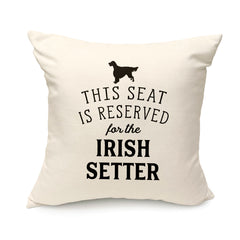 Reserved for the Irish Setter Cushion