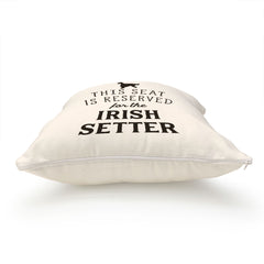 Reserved for the Irish Setter Cushion